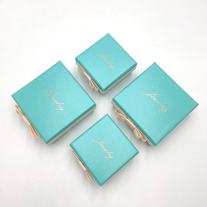 Blue Gift Box Bow Knot Bracelet Bracelet Box