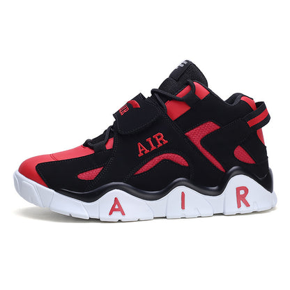 New Red Sporty Authentic Mid-Cut Shoes Winter Warm Shoes for Men