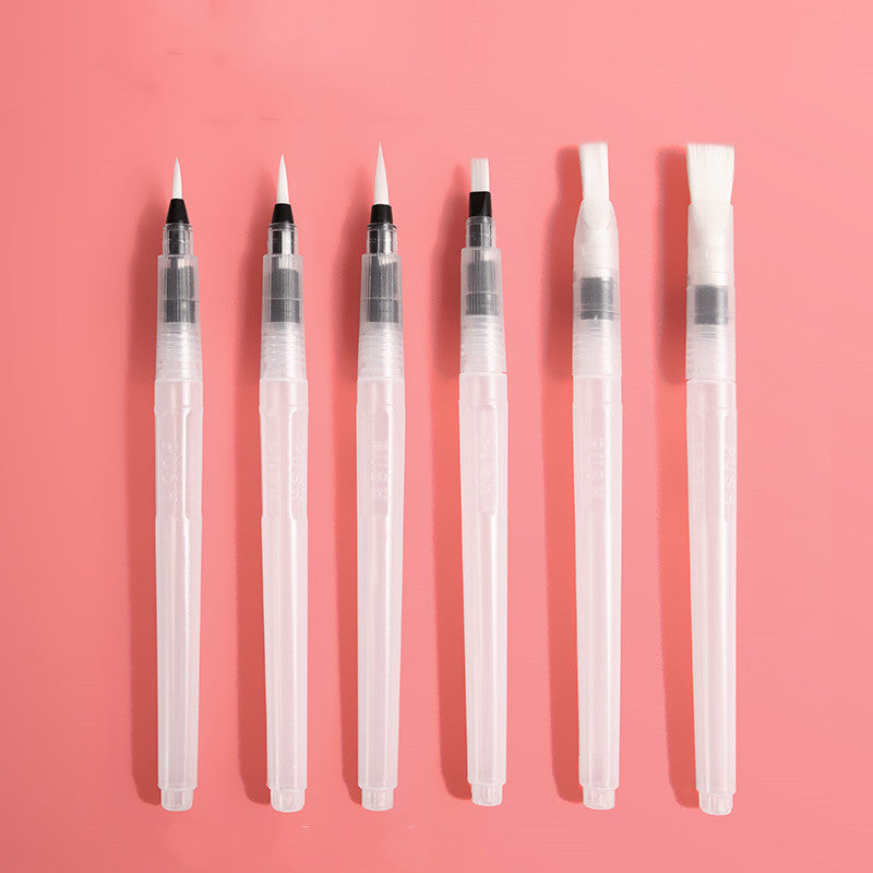 Fan-shaped foldable solid watercolor paint