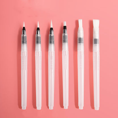 Fan-shaped foldable solid watercolor paint