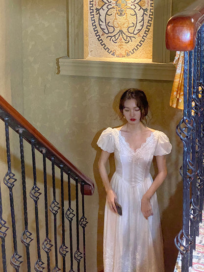 Super Fairy Girl Sweet Wedding Small Dress Long Skirt Girl