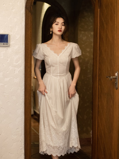 Super Fairy Girl Sweet Wedding Small Dress Long Skirt Girl