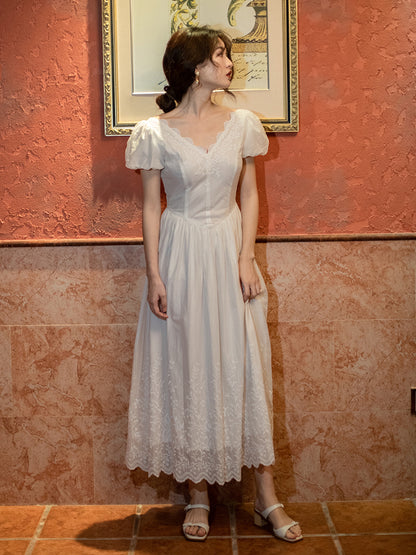 Super Fairy Girl Sweet Wedding Small Dress Long Skirt Girl