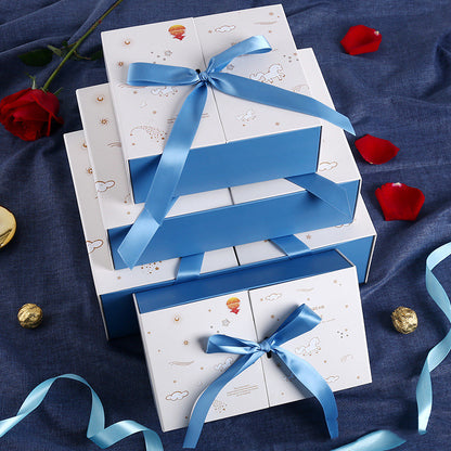 Prince Charming Gift Printed Gift Box Bow Gift Box