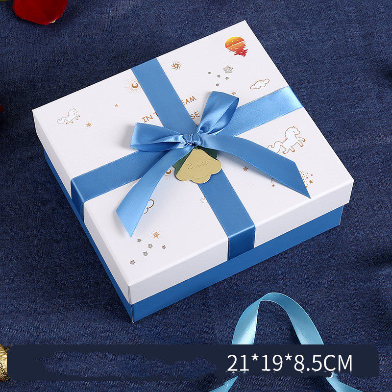 Prince Charming Gift Printed Gift Box Bow Gift Box