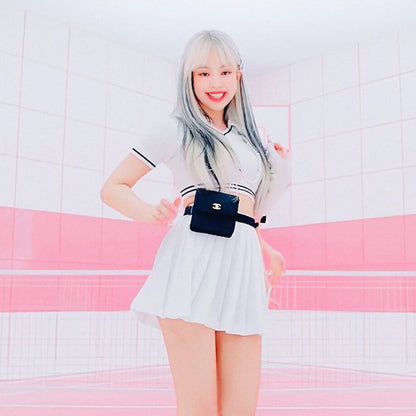 Black  South Korean Women''s Group Icecream