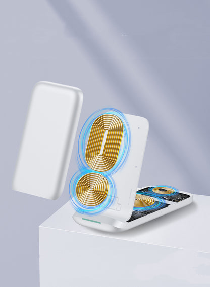 Three In One Foldable Wireless Charger Supports