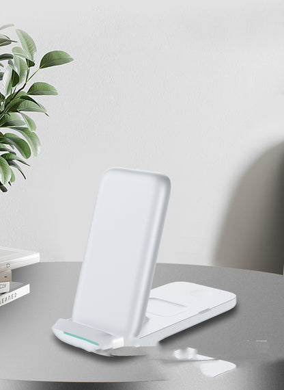 Three In One Foldable Wireless Charger Supports