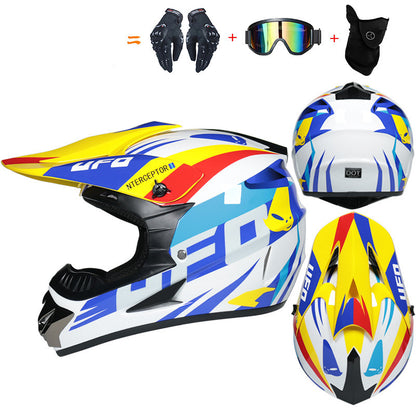 Full Cover Four Seasons Off-road Helmet Racing Downhill Cap Kart