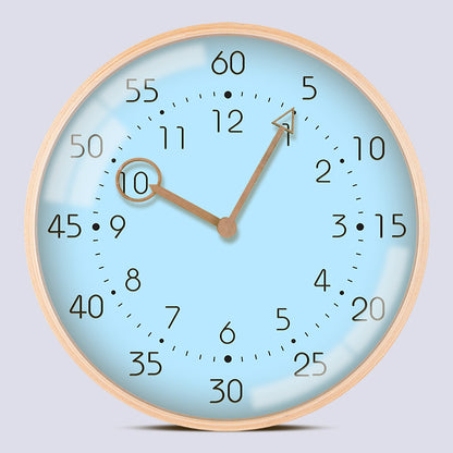 Children''s Learning Schedule Student''s Bedside Solid Wood Wall