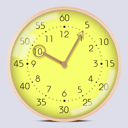 Children''s Learning Schedule Student''s Bedside Solid Wood Wall