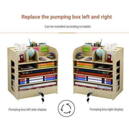 Bookshelf Simple Table Shelf Simple And Modern Students Use