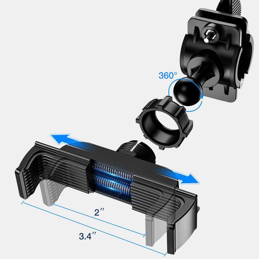 Navigation Bracket for Cell Phone, Bicycle, Electric Car, Motorcycle, Fixed Frame, Pedal Battery