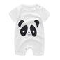 Baby One-Piece Clothes Baby Print Short-Sleeved Romper Bag Fart Suit