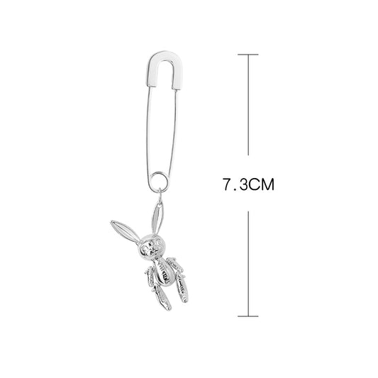 Deli Reba Girl''s Pin Earrings With Movable Limbs