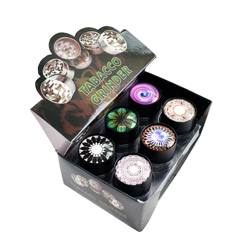 Zinc alloy smoke grinder