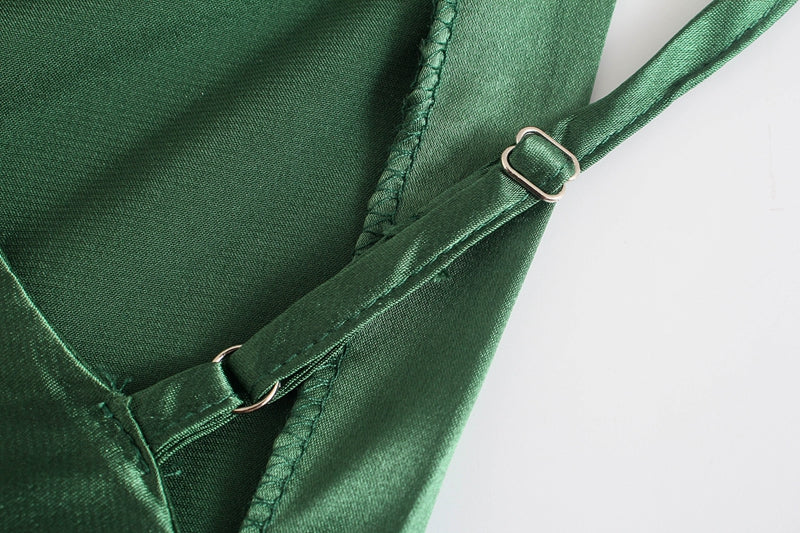 New Product Women's Sexy Pleated Decorative Underwear Style Casual Dress