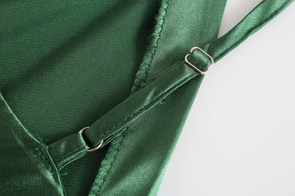 New Product Women's Sexy Pleated Decorative Underwear Style Casual Dress