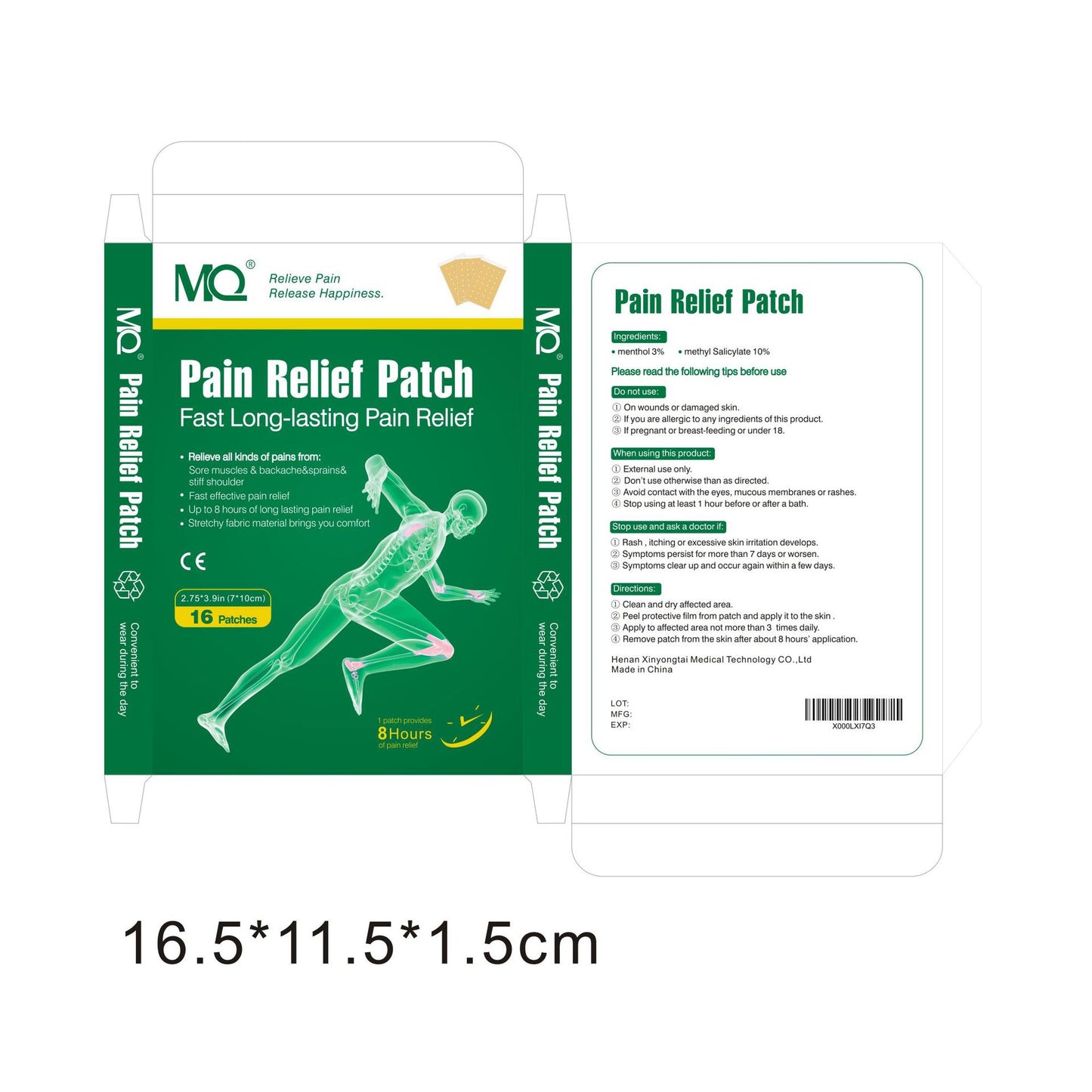 Waist And Leg Pain Non-Woven Plaster