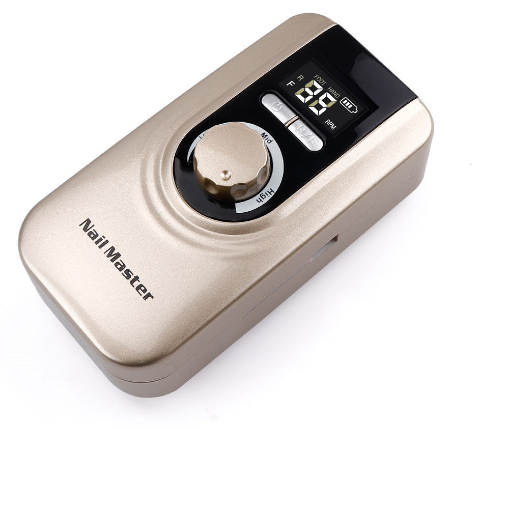 Portable rechargeable nail polisher