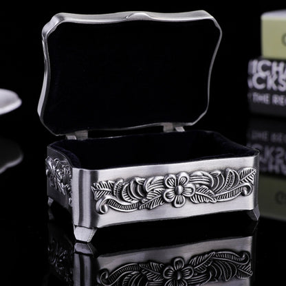 European-style Metal Jewelry Box Creative Retro Christian Small Jewelry Storage Packaging Gift Box