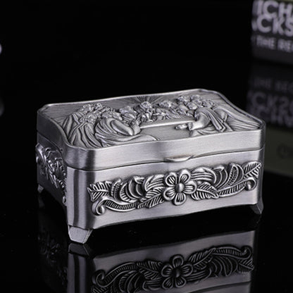 European-style Metal Jewelry Box Creative Retro Christian Small Jewelry Storage Packaging Gift Box