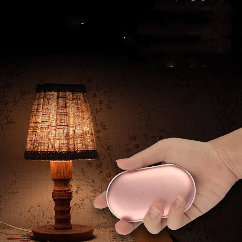 Mini Winter Hand Warmer Power Bank Usb Mobile Power Pebble Warm Baby