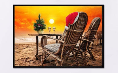 Full Drill Diamond Embroidery 5d Diy Diamond Painting Beach Dinner Cross Stitch Diamond 2019 Pictures Of Rhinestones Home Decor