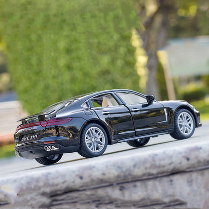 Car Sound And Light Pull Back Six Door Box