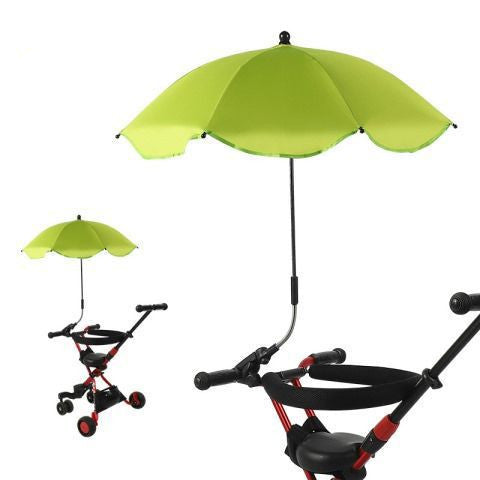 Outdoor Sunshade, Stroller Umbrella, UV Protection, Rain And Sun Dual-purpose Umbrella