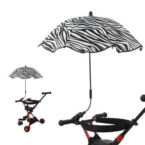 Outdoor Sunshade, Stroller Umbrella, UV Protection, Rain And Sun Dual-purpose Umbrella