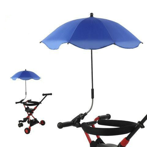Outdoor Sunshade, Stroller Umbrella, UV Protection, Rain And Sun Dual-purpose Umbrella