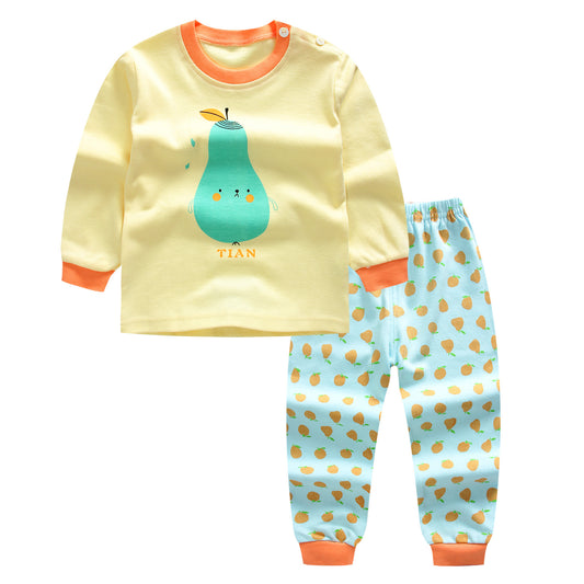 Children's Underwear Set, Two-piece Cotton Set