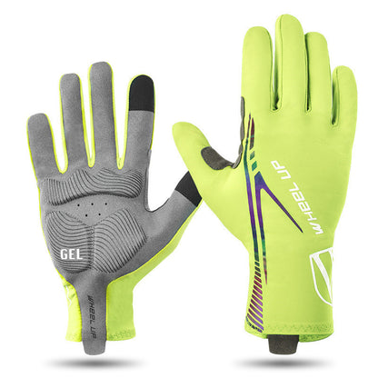 Summer Long Finger Gloves Breathable Cycling Gloves