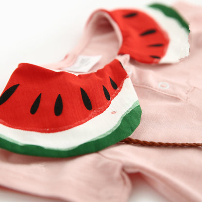 Cute cartoon watermelon baby romper