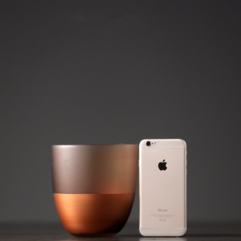 Modern and Simple American Stained Glass Vase