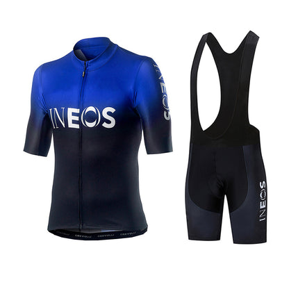 Men's and women's short sleeve road plus size cycling suit