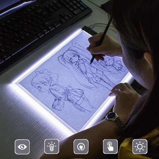 Stencil Light-Box Table-Pad Drawing-Board Art Graphic Artist Tracing Waterproof Ultra-Thin