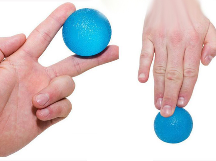 Hands Expander Silicone Egg Massage Hand Expander Gripper Strengths Stress Relief Ball Forearm Finger Exercise Equipment 4 Color