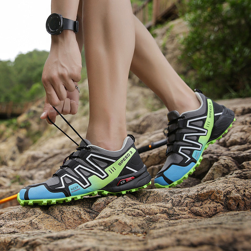 Men's shoes breathable mesh hiking shoes