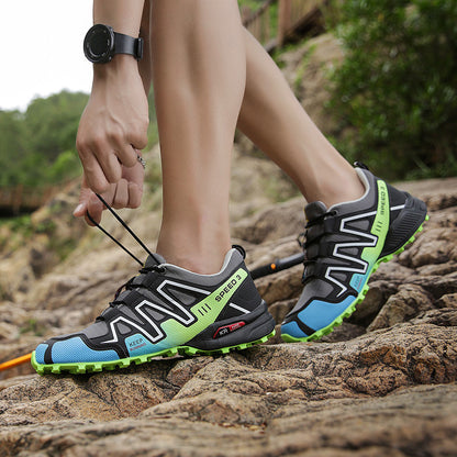 Men's shoes breathable mesh hiking shoes
