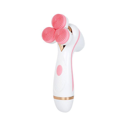 Rechargeable silicone face wash