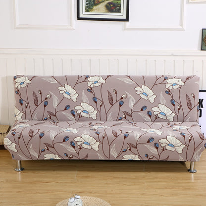 Fully surrounded one-piece sofa cover