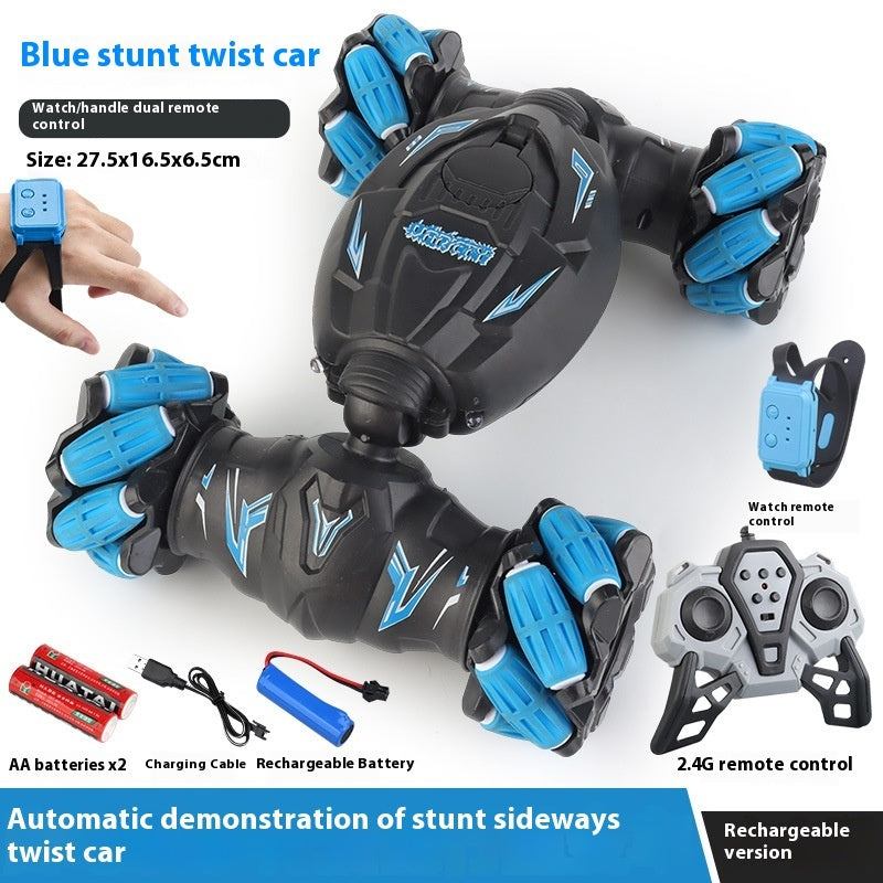 Gesture Sensing Remote Control Car Stunt Twist Car Four-wheel Drive Off-road Vehicle