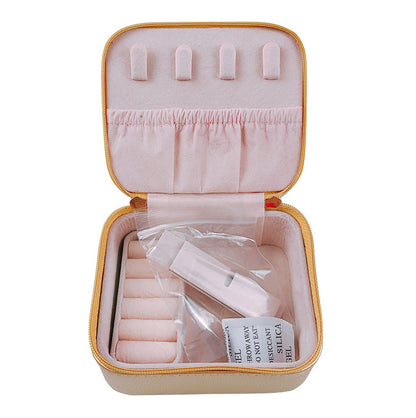 Earrings Earrings Ring Jewelry Box Square Gift