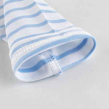 Children's long-sleeved T-shirt striped bottoming shirt