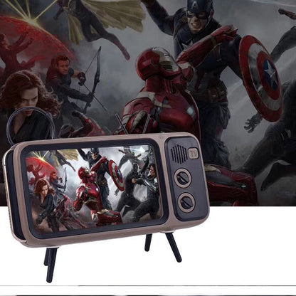 Retro TV mini portable audio