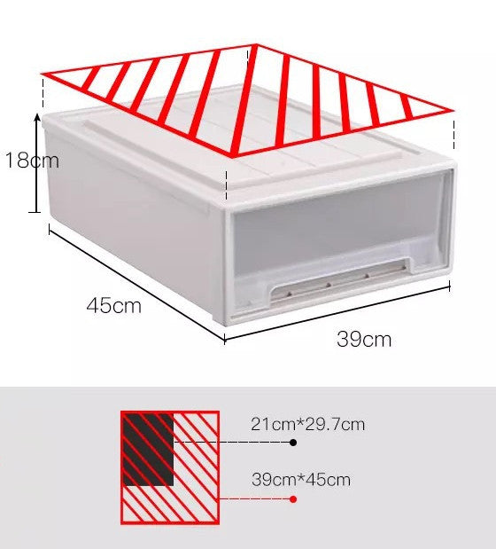 Pull-out Storage Box Finishing Box Household