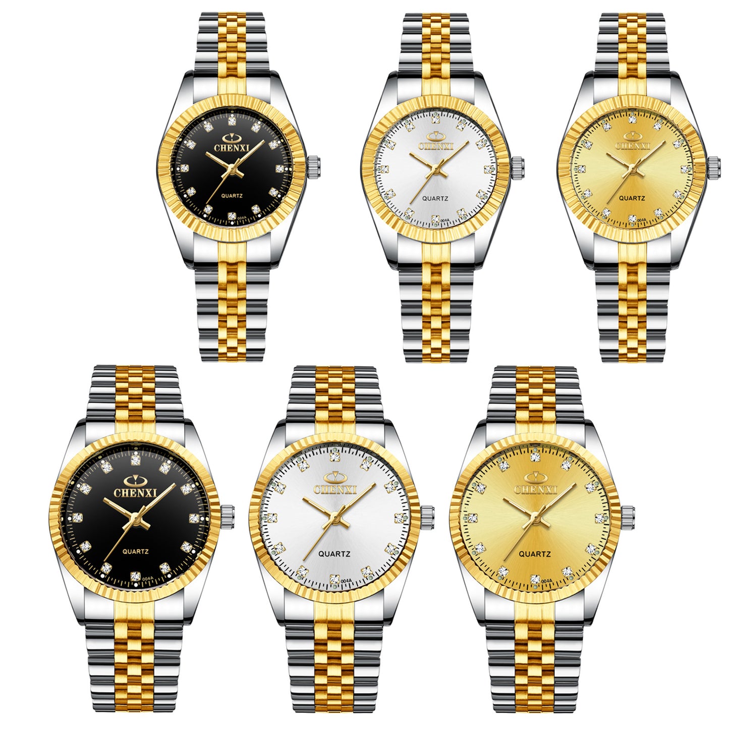 Quartz watch couple table