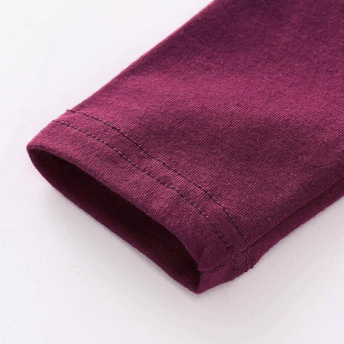 Long sleeve solid color pleated skirt